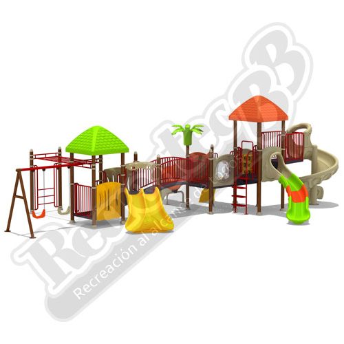 Juegos Para Exteriores Multicolor Juegos Infantiles Recreatec BB