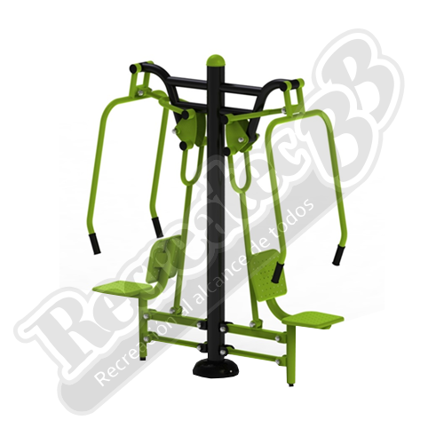 Prensa de pecho doble