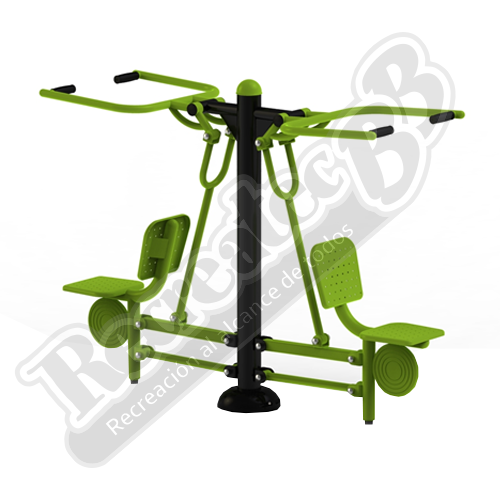 Prensa hombro y espalda doble