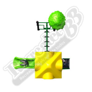 Imagen del Juego Modular con Pasamanos RIBB-2M205 vista de planta