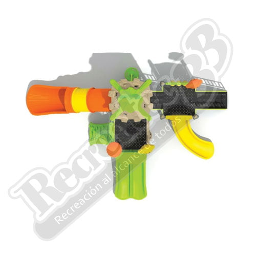 Imagen del Juego Infantil Temático de Castillos código RIBB-2TC020 - Vista de planta