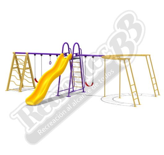 Juego-Infantil-de-Exteriores-Serie-Activa-codigo-5A75780-Recreatec