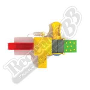 Imagen del Juego Modular Multicolor RIBB-2M887 con Triple Desafío de Escalada - Vista 03