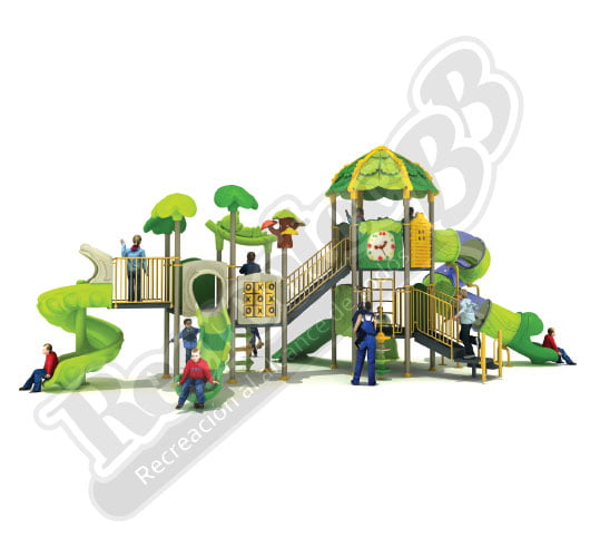 juego-infantil-tematico-serie-green-recreatec-codigo-2T468 Juego Infantil Temático