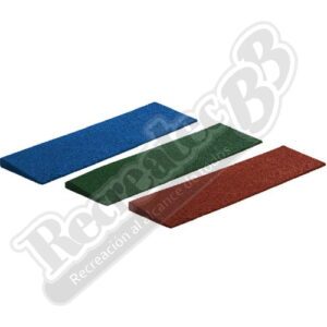 Imagen de Losa de caucho tipo rampa código RIBB-S006