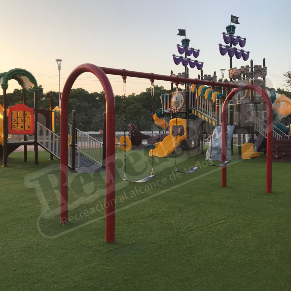 Foto de Columpio Triple RecreatecBB RIBB-3i0155 - Foto 02