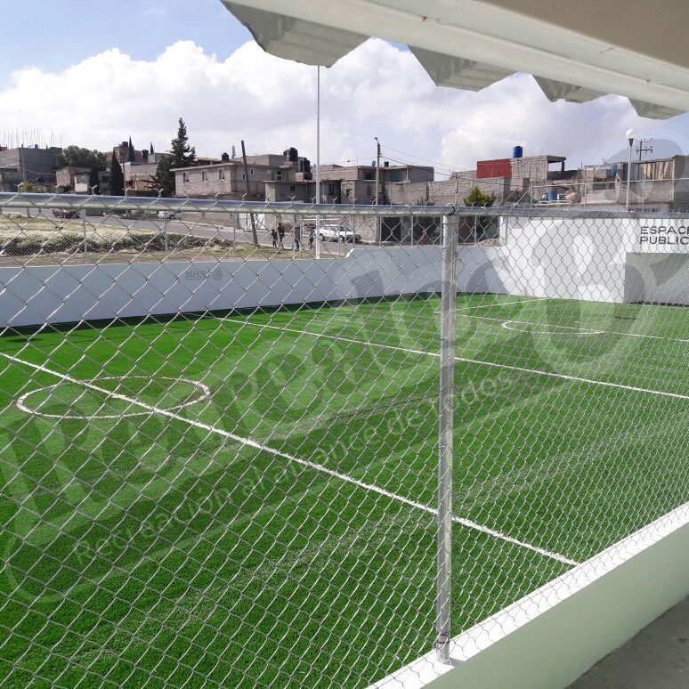 Pasto sintético color Verde de 30mm Fibrilado código RiBB-S002 - Vista 02