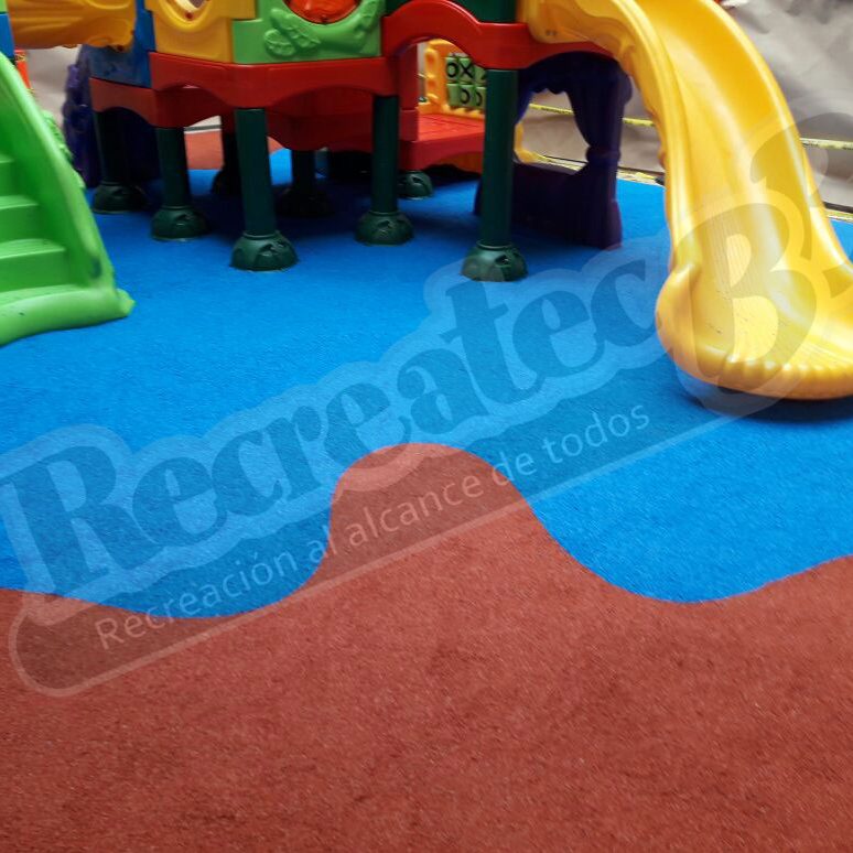 Superficie Amortiguante vaciada en Sitio para Areas Recreativas código RiBB-S020
