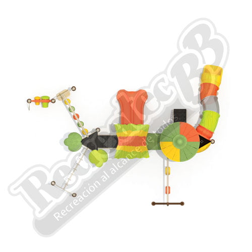 Imagen de Juego Infantil Código RIBB-2TG010 Vista de Planta