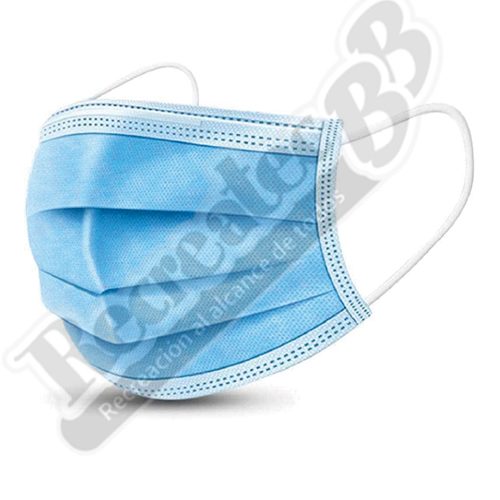 cubrebocas quirúrgico 3 capas