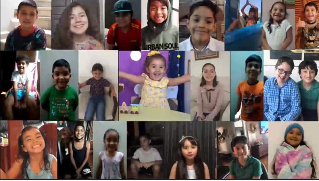 NIÑOS DEL MUNDO EXPRESAN SU SENTIR NIÑOS DEL MUNDO EXPRESAN SU SENTIR