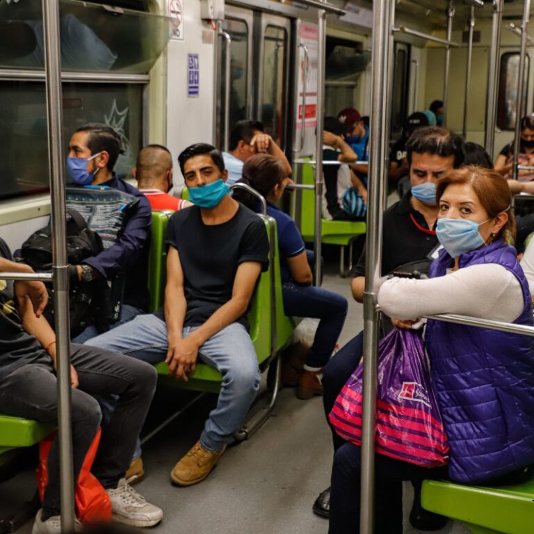 imagen de uso de cubrebocas en el estado de México