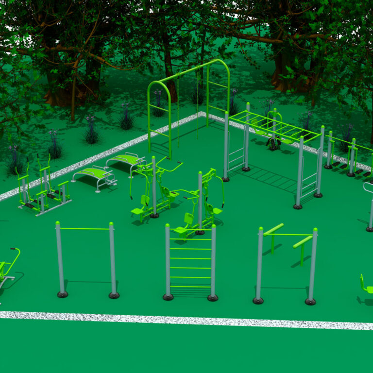 Imagen de Circuito de Ejercitadores al aire Libre