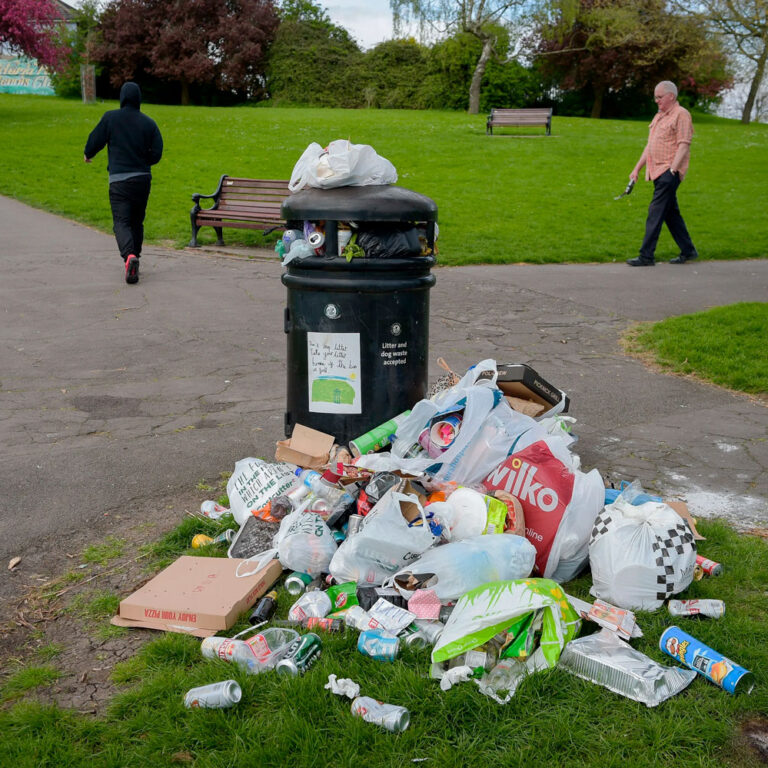 CÓMO REDUCIR LA BASURA EN LOS PARQUES PÚBLICOS