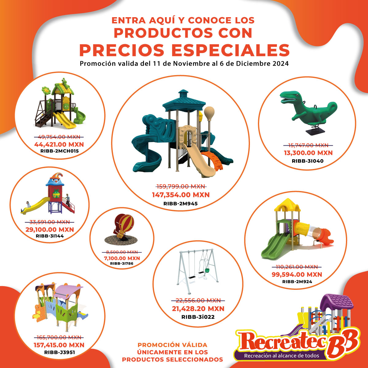 Imagen de Ofertas Recreatec BB