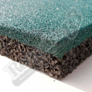 Imagen de Vista de una Losa de Caucho