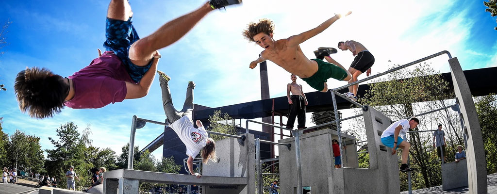 Beneficios del parkour Imagen de Beneficios del parkour