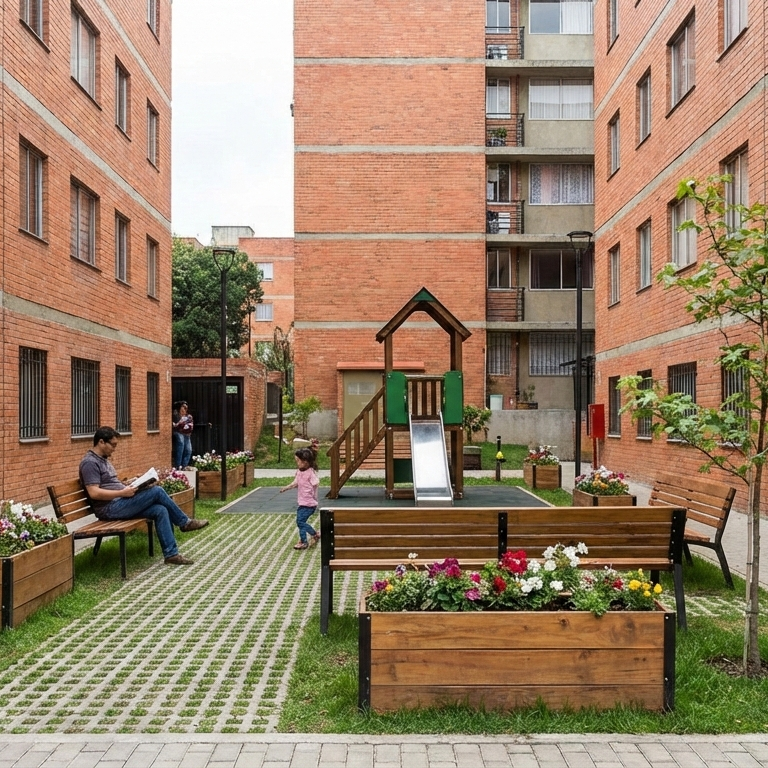 Imagen de Mini parques o pocket parks