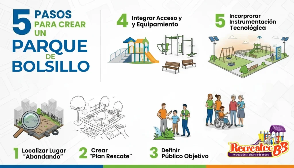 Imagen de 5 Pasos para hacer un parque de bolsillo