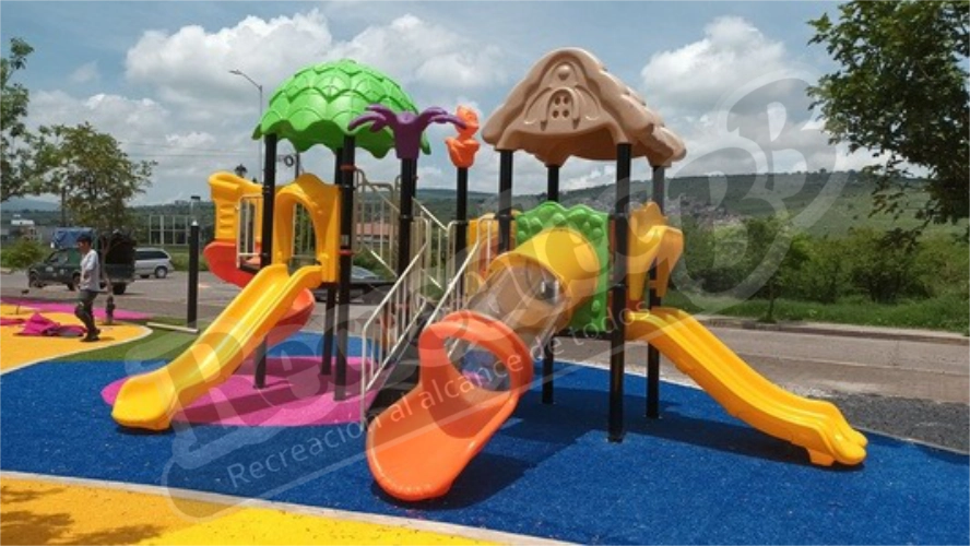 Foto del Juego Infantil Temático Bosque Mágico con Tobogán