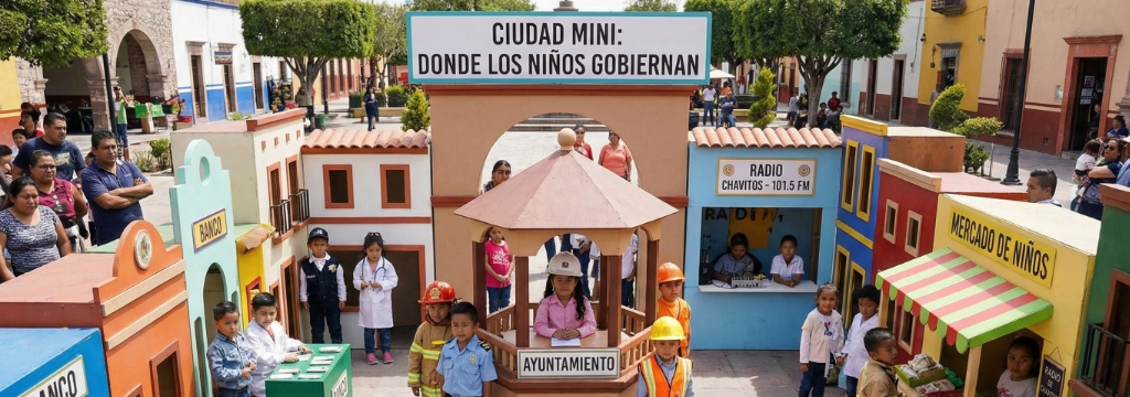 Imagen de que son las Mini Ciudades Infantiles