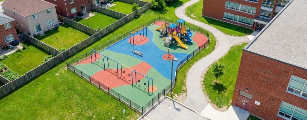 Imagen de Áreas infantiles dentro de los perímetros cercanos a los hogares y centros de estudios