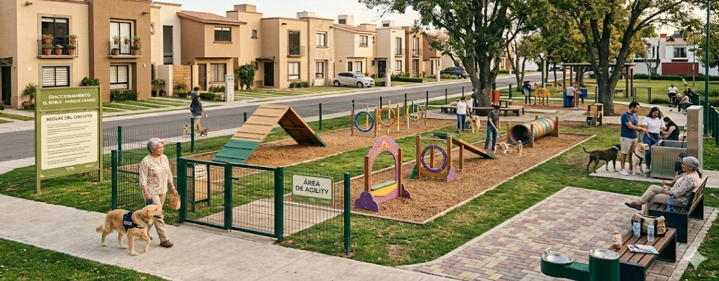 Imagen de Espacios para mascotas y sus familias en complejos habitacionales