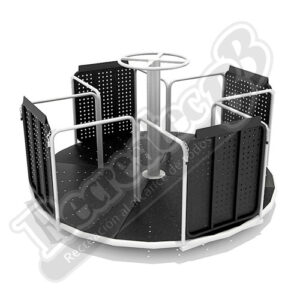 Imagen de Rueda Incluyente RIBB-3ii018 | Carrusel para Silla de Ruedas código RIBB-3ii018