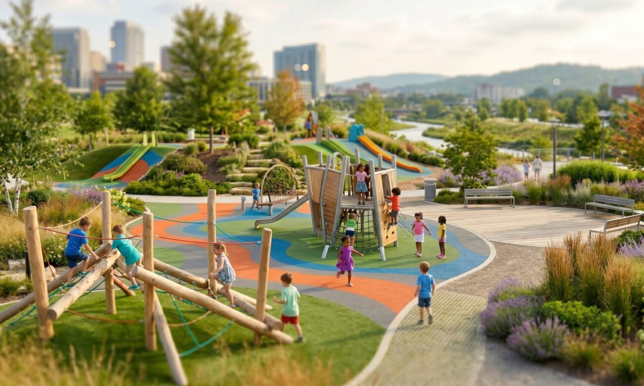 Imagen de Paisajismo para áreas infantiles