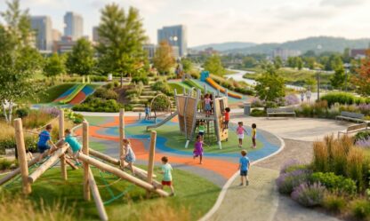 Imagen de Paisajismo para áreas infantiles