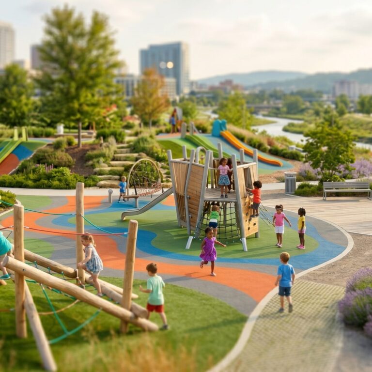 Imagen de Paisajismo para áreas infantiles