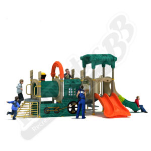 Imagen del Juego Infantil Temático RIBB-2T157 Serie Trenes | Recreatec BB