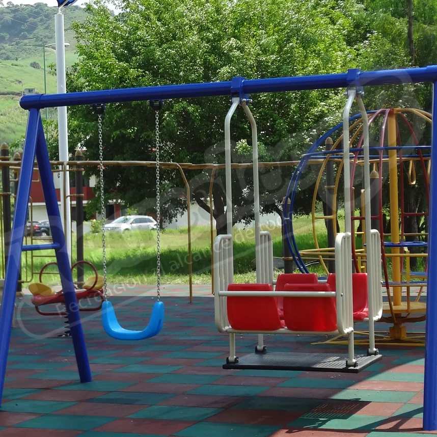Imagen del Columpio Mixto con Góndola Mecedora RIBB-3i421