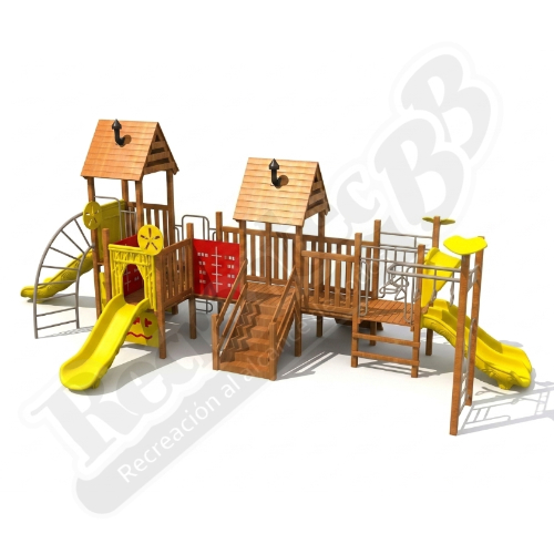 Imagen del Juego Infantil de Madera RIBB-MA013 de Lujo | Recreatec BB
