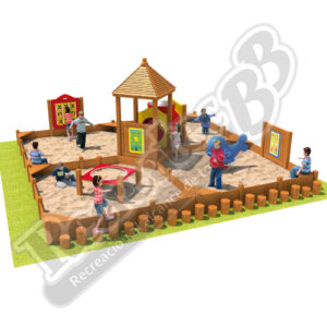 Imagen del Juego Oasis Sensorial en Madera RIBB-MA044 | Recreatec BB