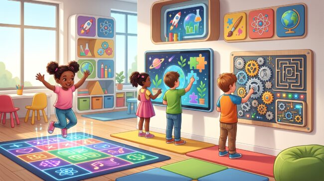Imagen de Tendencias en Paneles Didácticos en Juegos Infantiles
