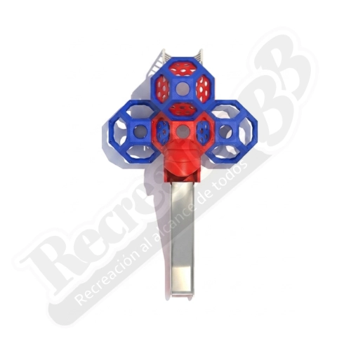 Imagen del Escalador Modular de Octágonos y Resbaladilla RIBB-3iE019 | Vista 03