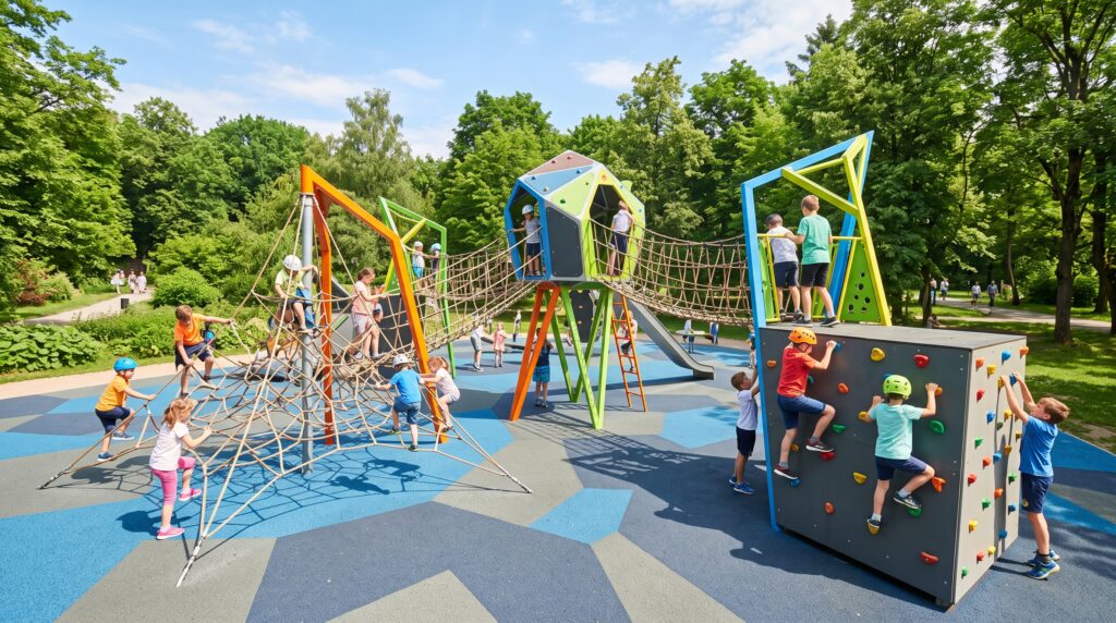 Imagen de Juegos de escalada para niños y adolescentes