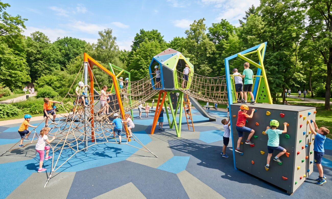 Imagen de Juegos de escalada para niños y adolescentes